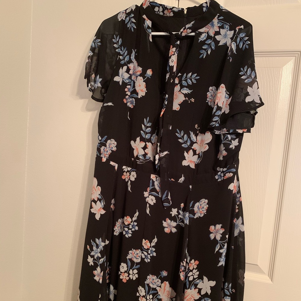 Flowy Floral Dress